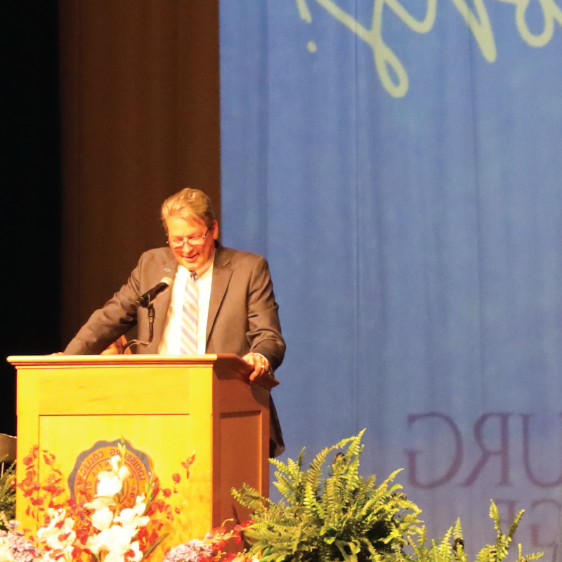 Dr. Brown Closes 2024 Awards Day